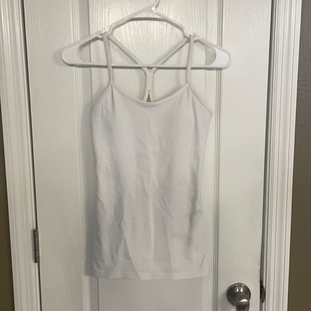 Lululemon Power Y Tank (White)